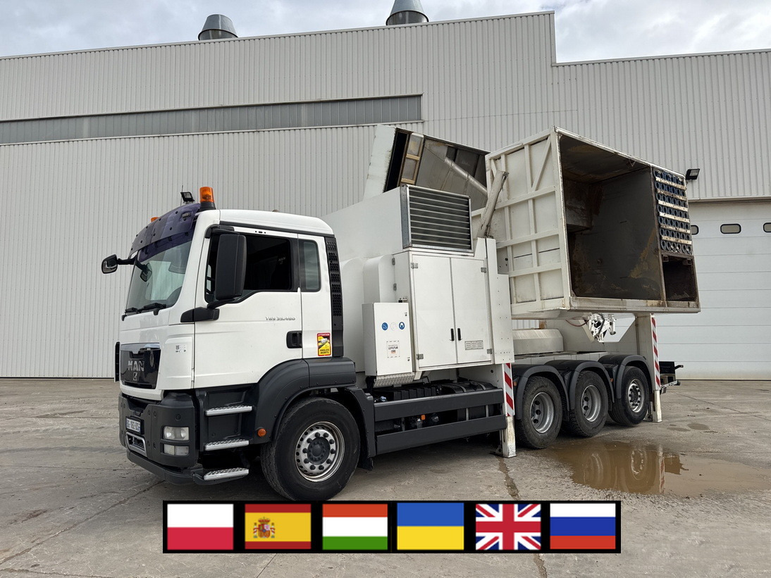 MAN TGS 35.480 8x4 / MTS 4A14T 36.000V vacuum truck / 10 m3 - Όχημα εκκένωσης βόθρων: φωτογραφία 1 MAN TGS 35.480 8x4 / MTS 4A14T 36.000V vacuum truck / 10 m3 - Όχημα εκκένωσης βόθρων: φωτογραφία 1