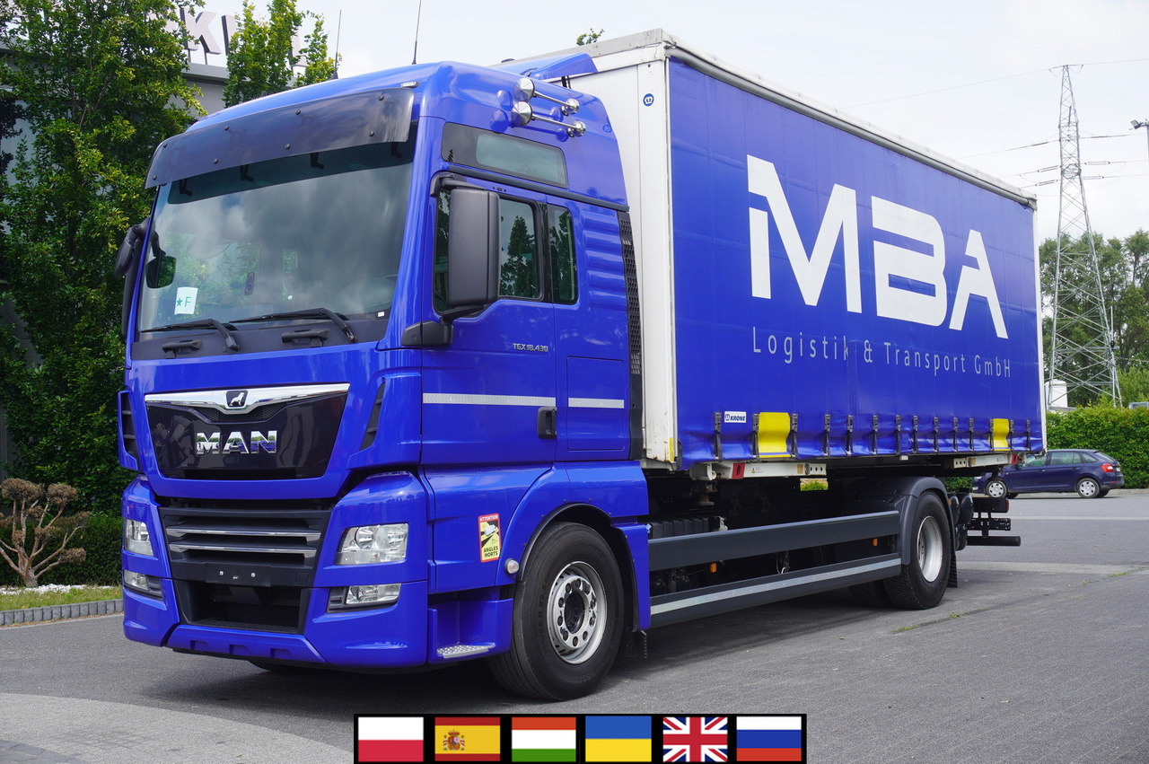 MAN TGX 18.430 / Curtainsider 19 EPAL / Sleeper cab / 2021 / 4 units - Φορτηγό μουσαμάς: φωτογραφία 1 MAN TGX 18.430 / Curtainsider 19 EPAL / Sleeper cab / 2021 / 4 units - Φορτηγό μουσαμάς: φωτογραφία 1