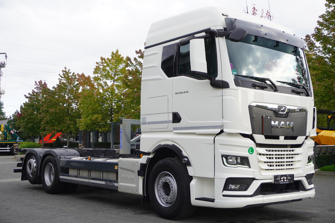 MAN TGX 26.470 6x2 COINTAINERKIPPER HYVA HIRMSCHLING / 200 tho. km! - Φορτηγό μεταφοράς εμπορευματοκιβωτίων/ Κινητό αμάξωμα: φωτογραφία 4 MAN TGX 26.470 6x2 COINTAINERKIPPER HYVA HIRMSCHLING / 200 tho. km! - Φορτηγό μεταφοράς εμπορευματοκιβωτίων/ Κινητό αμάξωμα: φωτογραφία 4