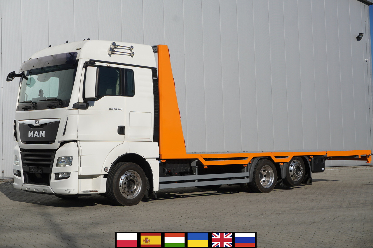 MAN TGX 26.500 6x2 E6 / NEW Tow truck superstructure 8.75 m / steered axle - Φορτηγό αυτοκινητάμαξα: φωτογραφία 1 MAN TGX 26.500 6x2 E6 / NEW Tow truck superstructure 8.75 m / steered axle - Φορτηγό αυτοκινητάμαξα: φωτογραφία 1