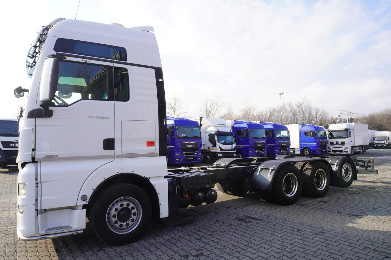Φορτηγό σασί MAN TGX 35.580 E6 8x4/4 - 8.8m chassis frame: φωτογραφία 7