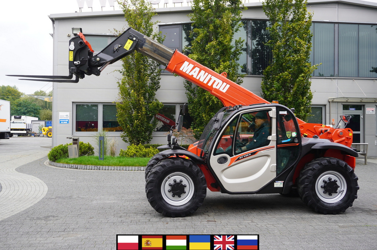 MANITOU MT 730 H / 7 m reach / 3 t / height 190 cm / 2900 MTH! / Joystick - Τηλεσκοπικός μπροστινός φορτωτής: φωτογραφία 1 MANITOU MT 730 H / 7 m reach / 3 t / height 190 cm / 2900 MTH! / Joystick - Τηλεσκοπικός μπροστινός φορτωτής: φωτογραφία 1