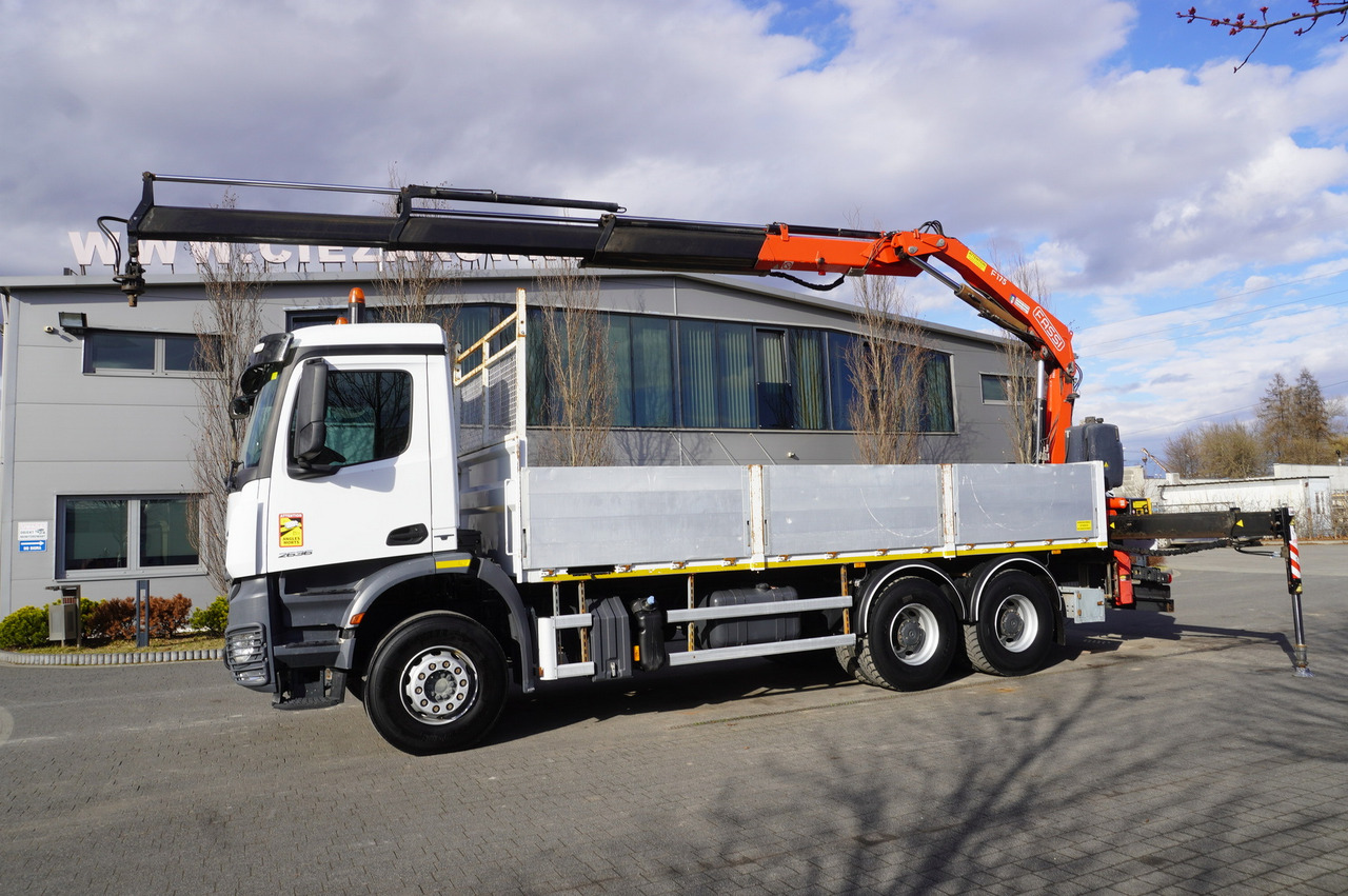 MERCEDES-BENZ AROCS 2636 Flatbed / HDS FASSI F175 7.7 T / 150,000 km - Τηλεσκοπικός γερανός: φωτογραφία 4 MERCEDES-BENZ AROCS 2636 Flatbed / HDS FASSI F175 7.7 T / 150,000 km - Τηλεσκοπικός γερανός: φωτογραφία 4
