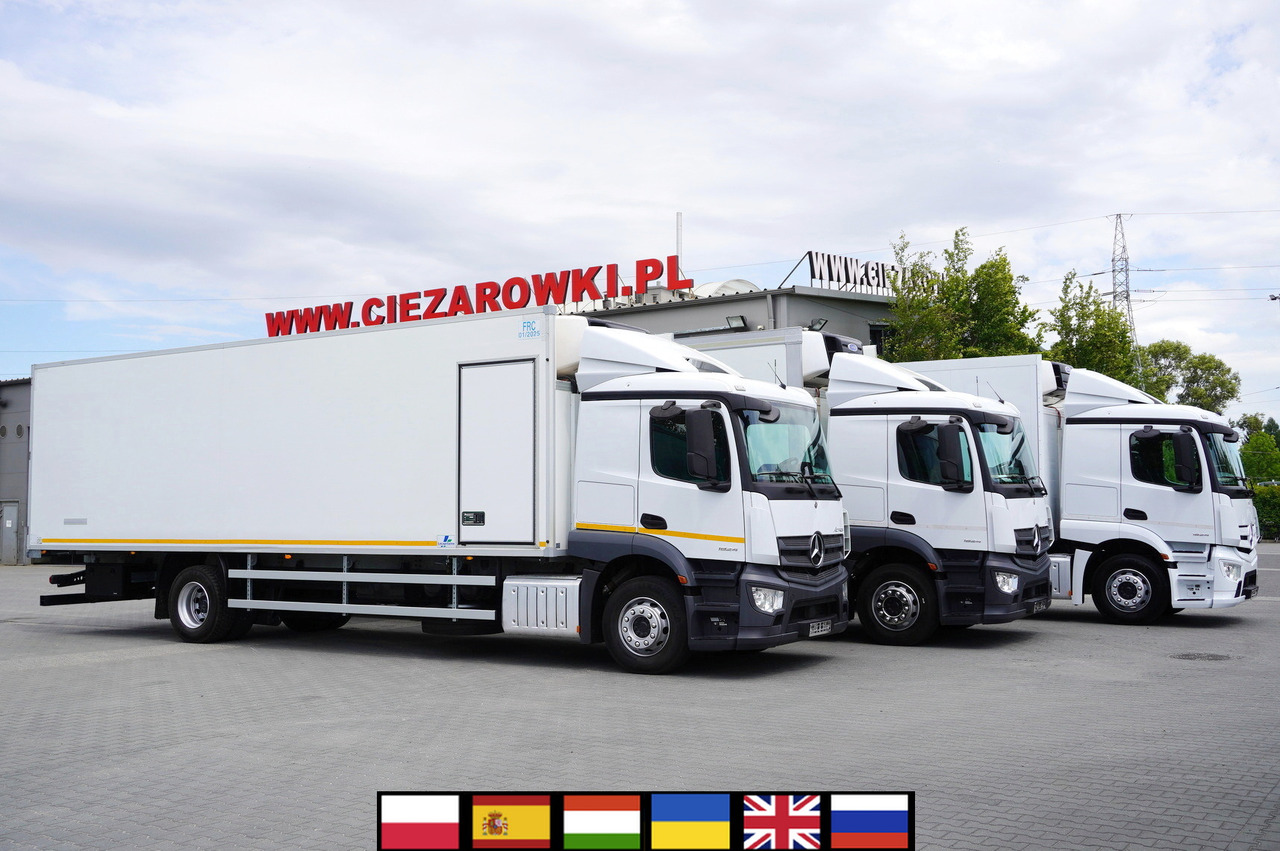 MERCEDES-BENZ Actros 1824 / Refrigerator 22 EPAL / Carrier Supra 1250 / Sleeping cabin / 3 units - Φορτηγό ψυγείο: φωτογραφία 1 MERCEDES-BENZ Actros 1824 / Refrigerator 22 EPAL / Carrier Supra 1250 / Sleeping cabin / 3 units - Φορτηγό ψυγείο: φωτογραφία 1