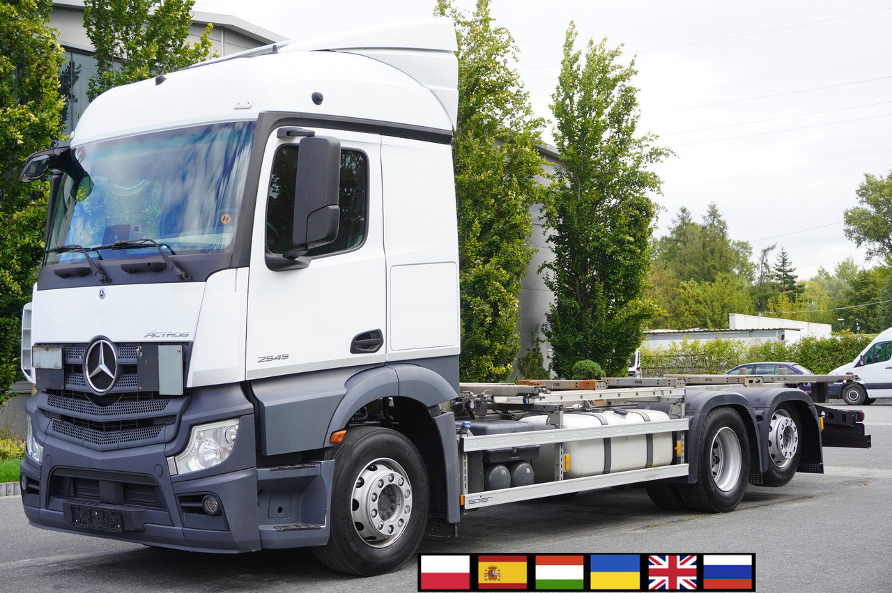 MERCEDES-BENZ Actros 2545 6×2 MP5 / Full ADR / 2 units - Φορτηγό μεταφοράς εμπορευματοκιβωτίων/ Κινητό αμάξωμα: φωτογραφία 1 MERCEDES-BENZ Actros 2545 6×2 MP5 / Full ADR / 2 units - Φορτηγό μεταφοράς εμπορευματοκιβωτίων/ Κινητό αμάξωμα: φωτογραφία 1