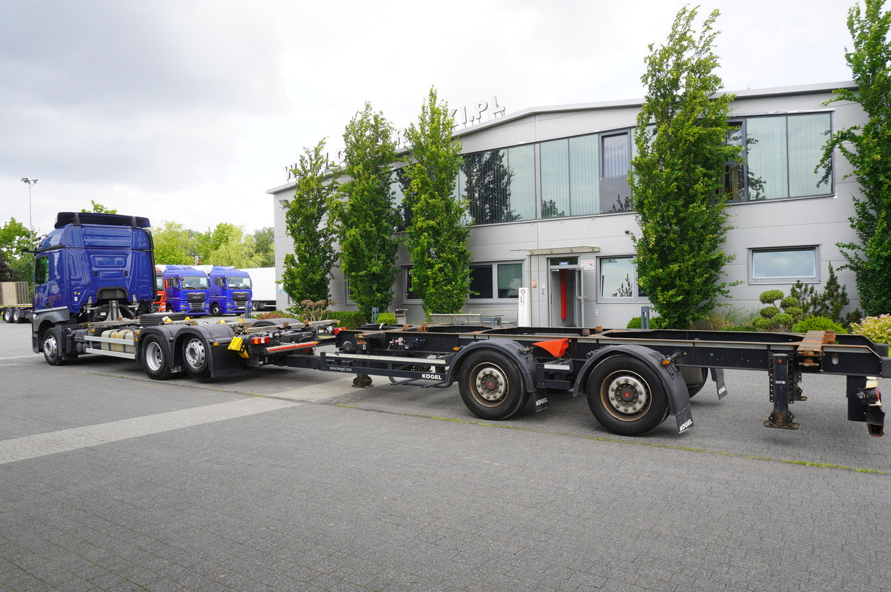MERCEDES-BENZ Actros 2546 MP5 / BDF / 16.2 T load capacity / trailer BDF Kogel - Φορτηγό μεταφοράς εμπορευματοκιβωτίων/ Κινητό αμάξωμα: φωτογραφία 3 MERCEDES-BENZ Actros 2546 MP5 / BDF / 16.2 T load capacity / trailer BDF Kogel - Φορτηγό μεταφοράς εμπορευματοκιβωτίων/ Κινητό αμάξωμα: φωτογραφία 3