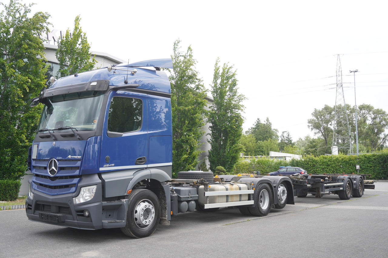 MERCEDES-BENZ Actros 2546 MP5 / BDF / 16.2 T load capacity / trailer BDF Kogel - Φορτηγό μεταφοράς εμπορευματοκιβωτίων/ Κινητό αμάξωμα: φωτογραφία 4 MERCEDES-BENZ Actros 2546 MP5 / BDF / 16.2 T load capacity / trailer BDF Kogel - Φορτηγό μεταφοράς εμπορευματοκιβωτίων/ Κινητό αμάξωμα: φωτογραφία 4