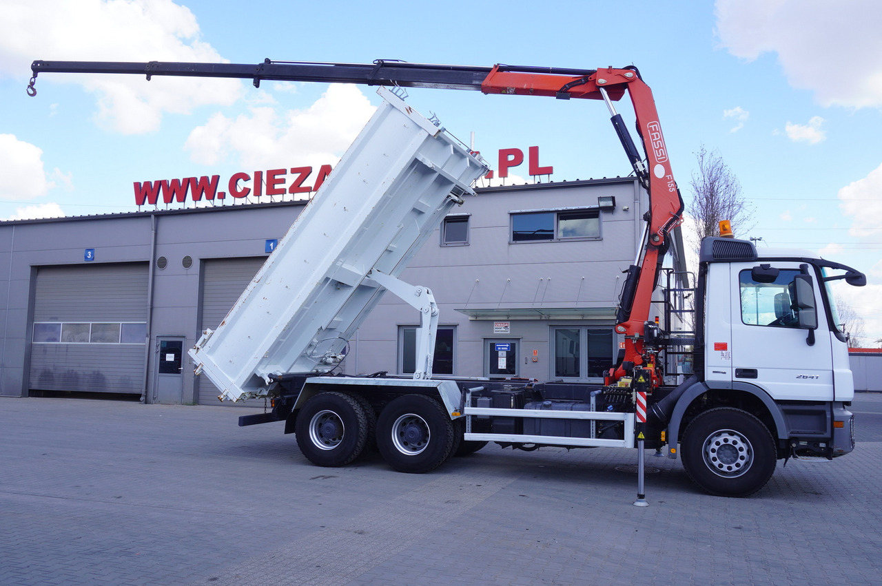 MERCEDES-BENZ Actros 2641 6×4 E5 / Crane / Dumper / 110000 km! - Φορτηγό ανατρεπόμενο, Φορτηγό με γερανό: φωτογραφία 3 MERCEDES-BENZ Actros 2641 6×4 E5 / Crane / Dumper / 110000 km! - Φορτηγό ανατρεπόμενο, Φορτηγό με γερανό: φωτογραφία 3