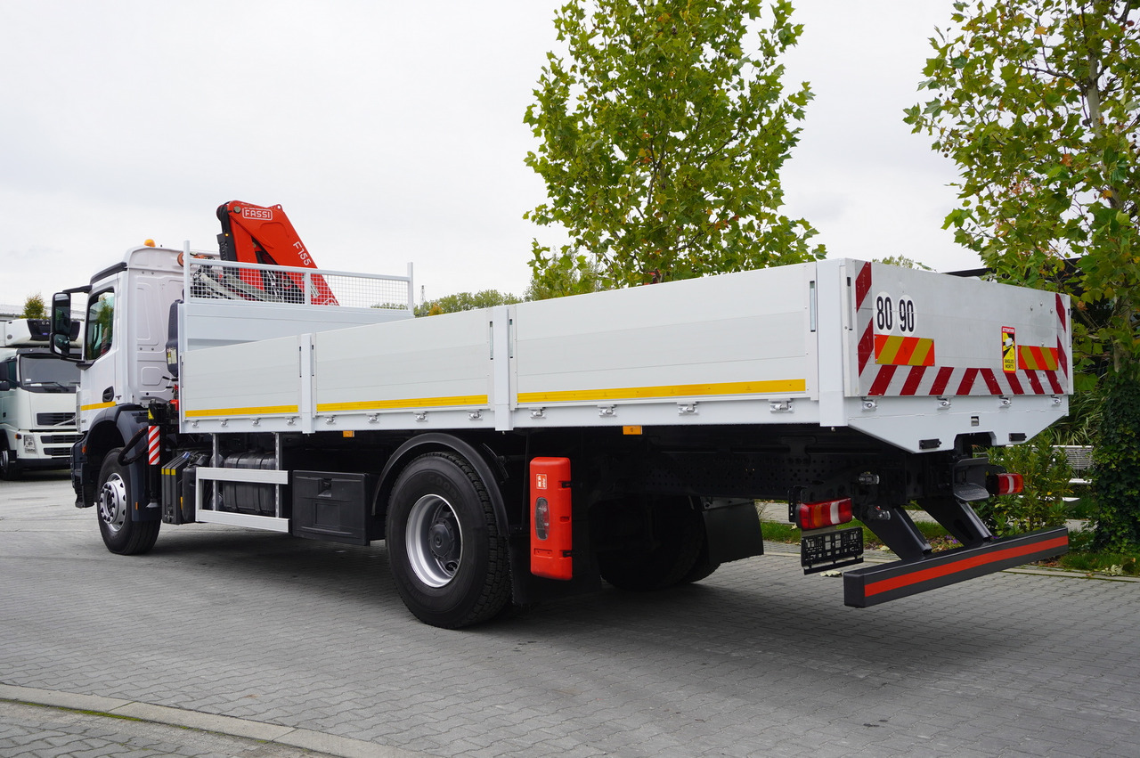 MERCEDES-BENZ Arocs 1830 / Flatbed 16 EPAL / HDS Fassi 155 / Reach 8 m / Load capacity 6160 kg - Φορτηγό με γερανό: φωτογραφία 4 MERCEDES-BENZ Arocs 1830 / Flatbed 16 EPAL / HDS Fassi 155 / Reach 8 m / Load capacity 6160 kg - Φορτηγό με γερανό: φωτογραφία 4