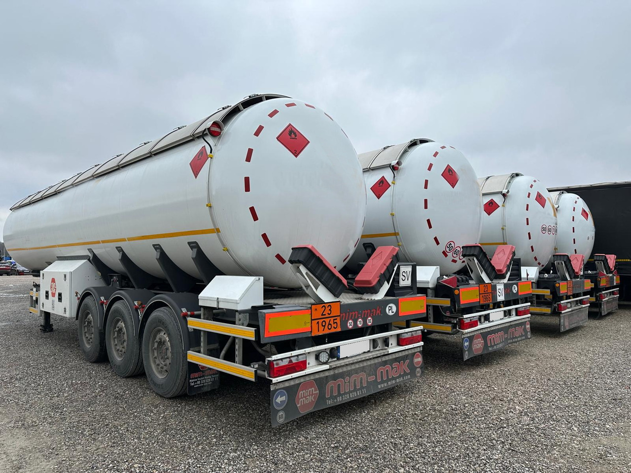 MIMMAK Gas tank semi-trailer MM312 / 2024 / 4 units - Επικαθήμενο βυτίο: φωτογραφία 1 MIMMAK Gas tank semi-trailer MM312 / 2024 / 4 units - Επικαθήμενο βυτίο: φωτογραφία 1