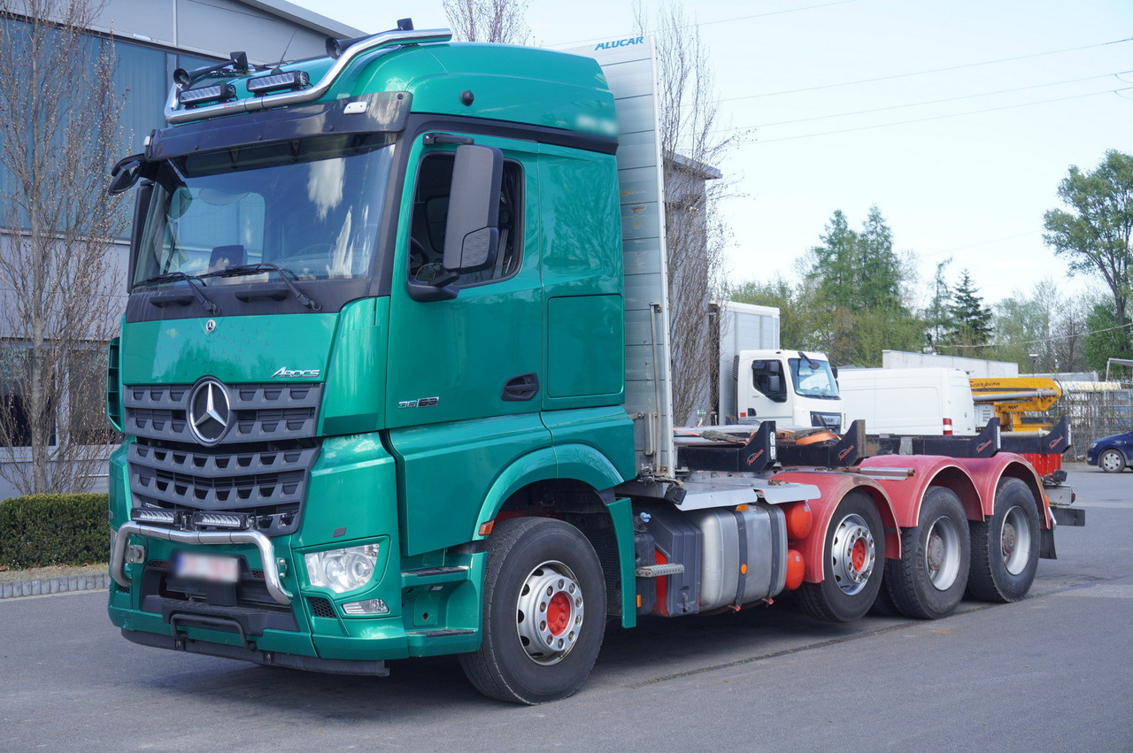 Mercedes-Benz Arocs 3563 8 × 4 / 630 HP / steered axle / Logging superstructure - Φορτηγό ξυλείας: φωτογραφία 3 Mercedes-Benz Arocs 3563 8 × 4 / 630 HP / steered axle / Logging superstructure - Φορτηγό ξυλείας: φωτογραφία 3