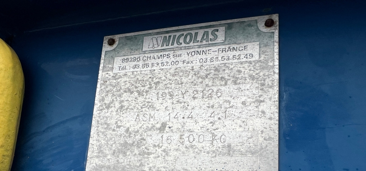 NICOLAS ASM14.4-4.1 terminal tractor 8x2x8 / 200 MTH - Τράκτορες τελωνείων: φωτογραφία 5 NICOLAS ASM14.4-4.1 terminal tractor 8x2x8 / 200 MTH - Τράκτορες τελωνείων: φωτογραφία 5