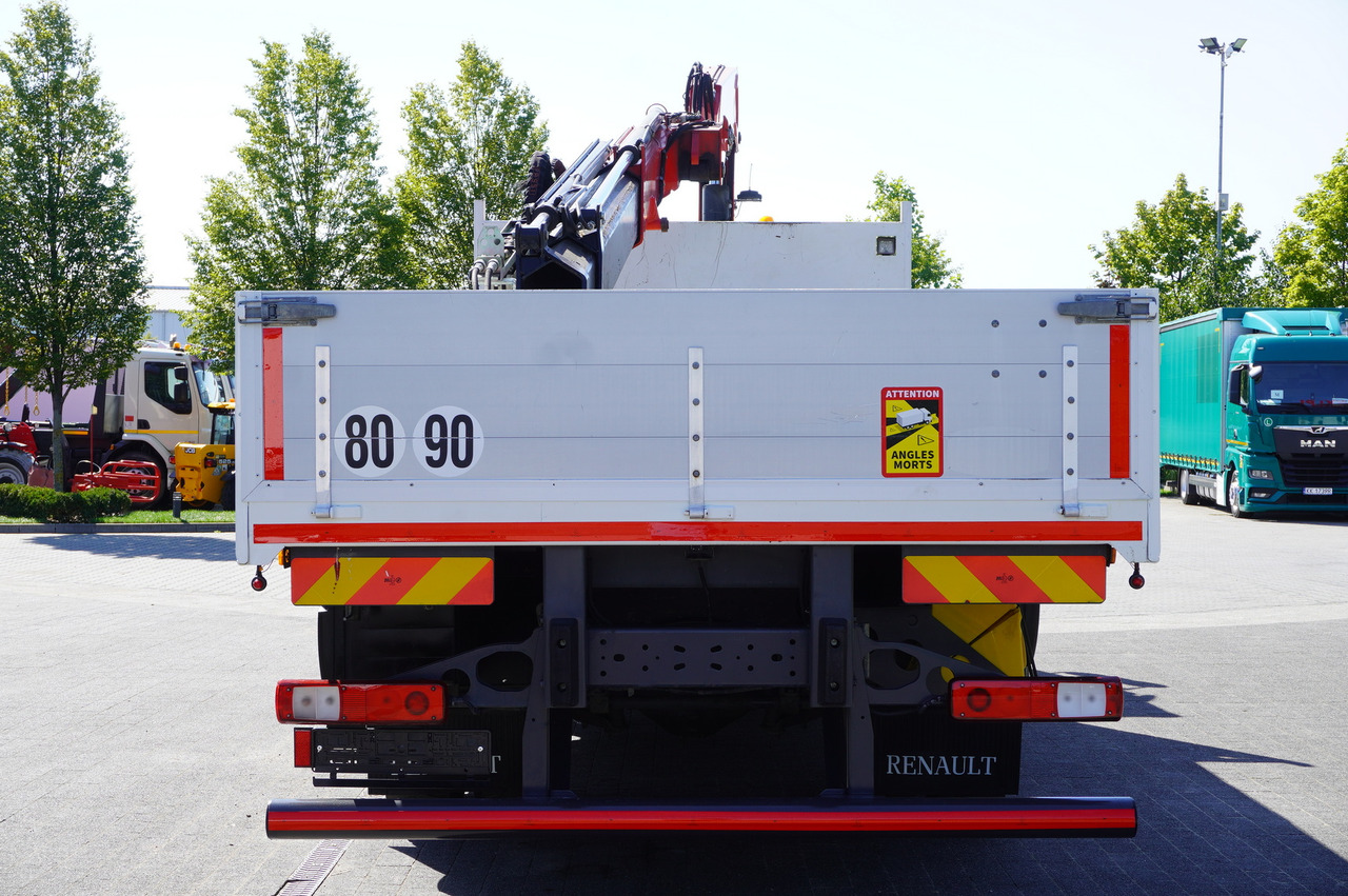 RENAULT C280 DTI 8 / FASSI crane 5.6 T / range 8 m / Flatbed 15 EPAL - Φορτηγό με γερανό: φωτογραφία 3 RENAULT C280 DTI 8 / FASSI crane 5.6 T / range 8 m / Flatbed 15 EPAL - Φορτηγό με γερανό: φωτογραφία 3