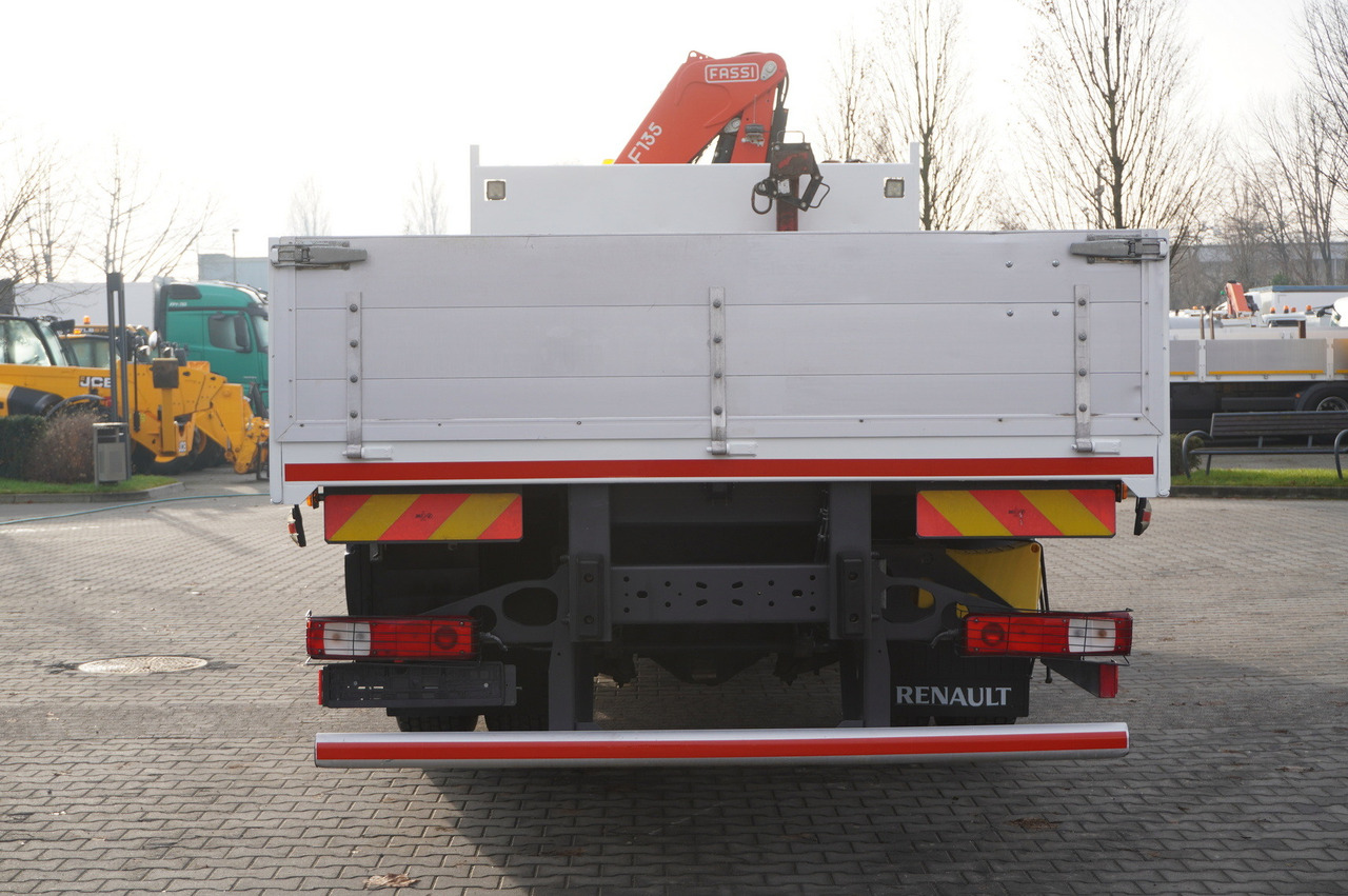 RENAULT C280 DTI 8 / FASSI crane 5.6 T / range 8 m / Flatbed 15 EPAL - Φορτηγό με γερανό: φωτογραφία 4 RENAULT C280 DTI 8 / FASSI crane 5.6 T / range 8 m / Flatbed 15 EPAL - Φορτηγό με γερανό: φωτογραφία 4
