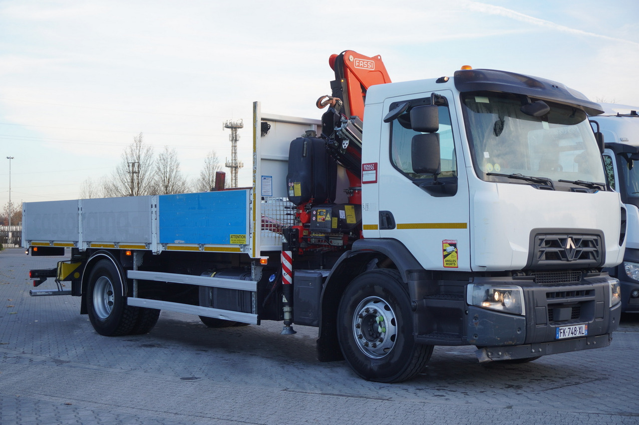 RENAULT C280 DTI 8 / FASSI crane 5.6 T / range 8 m / Flatbed 15 EPAL - Φορτηγό με ανοιχτή καρότσα, Φορτηγό με γερανό: φωτογραφία 5 RENAULT C280 DTI 8 / FASSI crane 5.6 T / range 8 m / Flatbed 15 EPAL - Φορτηγό με ανοιχτή καρότσα, Φορτηγό με γερανό: φωτογραφία 5