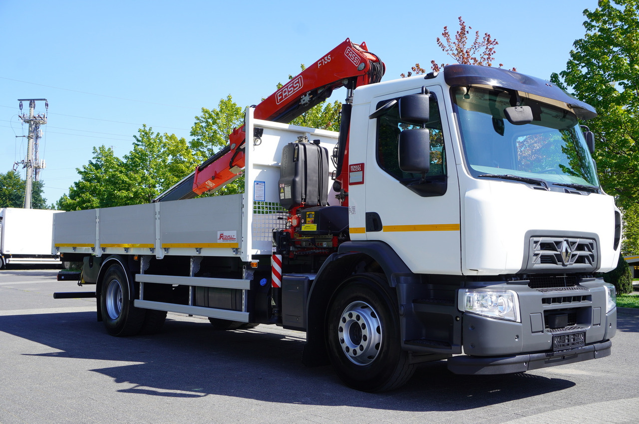 RENAULT C280 DTI 8 / FASSI crane 5.6 T / range 8 m / Flatbed 15 EPAL - Φορτηγό με γερανό: φωτογραφία 5 RENAULT C280 DTI 8 / FASSI crane 5.6 T / range 8 m / Flatbed 15 EPAL - Φορτηγό με γερανό: φωτογραφία 5