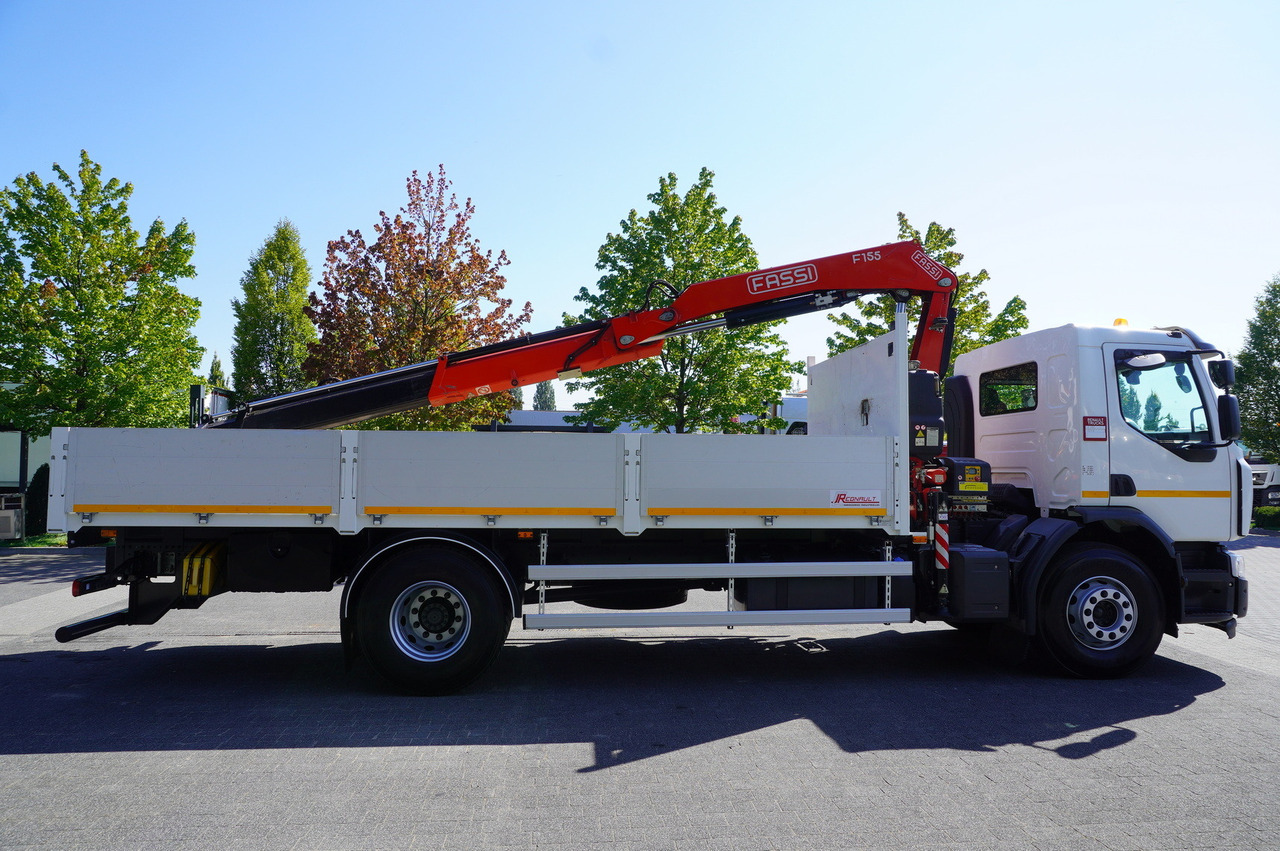 RENAULT C320 P 4x2 / FASSI crane 6.2 T / range 10 m / Flatbed 15 EPAL / 50 tho. km! - Φορτηγό με ανοιχτή καρότσα, Φορτηγό με γερανό: φωτογραφία 5 RENAULT C320 P 4x2 / FASSI crane 6.2 T / range 10 m / Flatbed 15 EPAL / 50 tho. km! - Φορτηγό με ανοιχτή καρότσα, Φορτηγό με γερανό: φωτογραφία 5
