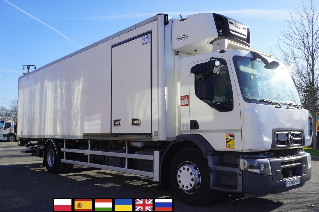 RENAULT D19 Wide 4x2 E6 / Lamberet 22 EPAL refrigerator / Multitemperature / Carrier Supra 1250 MT - Φορτηγό ψυγείο: φωτογραφία 1 RENAULT D19 Wide 4x2 E6 / Lamberet 22 EPAL refrigerator / Multitemperature / Carrier Supra 1250 MT - Φορτηγό ψυγείο: φωτογραφία 1