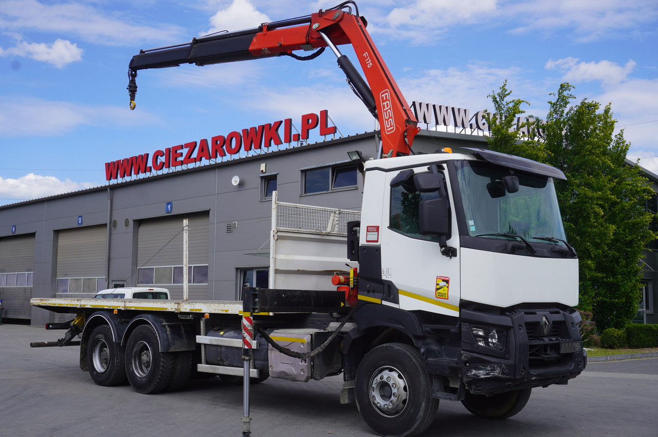 RENAULT K380 6x4 / FASSI F175 crane 7.85 t / 120 thousand km! - Φορτηγό με γερανό: φωτογραφία 1 RENAULT K380 6x4 / FASSI F175 crane 7.85 t / 120 thousand km! - Φορτηγό με γερανό: φωτογραφία 1