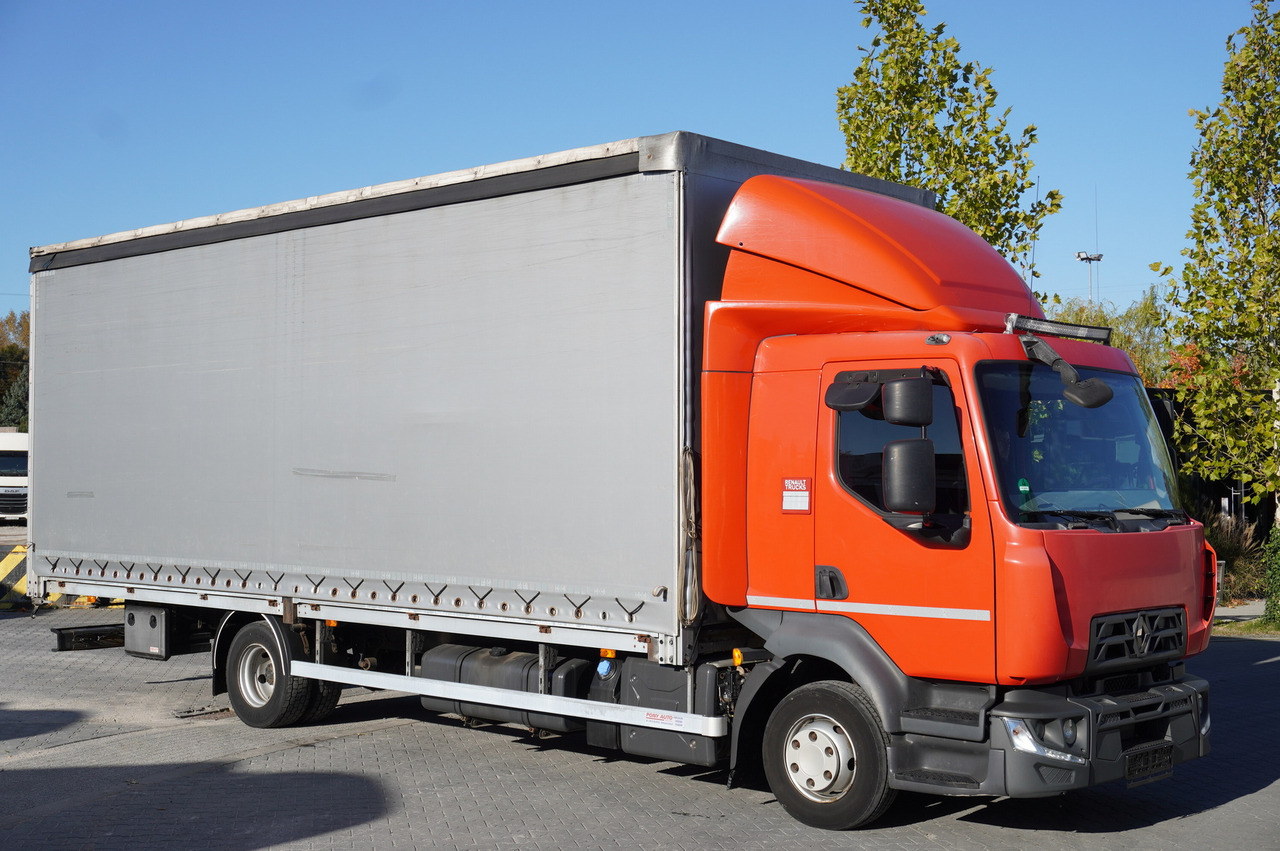 RENAULT Midlum 12.245 / dropside / sleeper / 18 pallets - Φορτηγό μουσαμάς: φωτογραφία 2 RENAULT Midlum 12.245 / dropside / sleeper / 18 pallets - Φορτηγό μουσαμάς: φωτογραφία 2