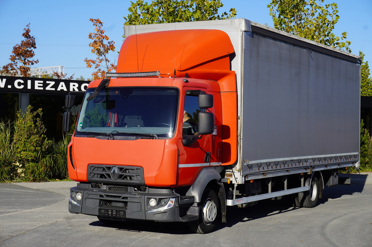 RENAULT Midlum 12.245 / dropside / sleeper / 18 pallets - Φορτηγό μουσαμάς: φωτογραφία 1 RENAULT Midlum 12.245 / dropside / sleeper / 18 pallets - Φορτηγό μουσαμάς: φωτογραφία 1