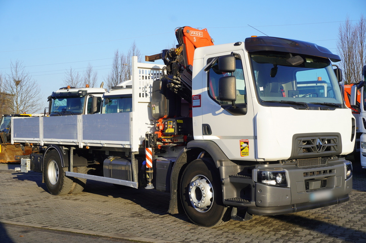 RENAULT RENAULT C320 P 4x2 / FASSI crane 6 T / 140 MTH!!! / range 10 m / Flatbed 15 EPAL / 52 tho. km!!! - Φορτηγό με ανοιχτή καρότσα, Φορτηγό με γερανό: φωτογραφία 4 RENAULT RENAULT C320 P 4x2 / FASSI crane 6 T / 140 MTH!!! / range 10 m / Flatbed 15 EPAL / 52 tho. km!!! - Φορτηγό με ανοιχτή καρότσα, Φορτηγό με γερανό: φωτογραφία 4