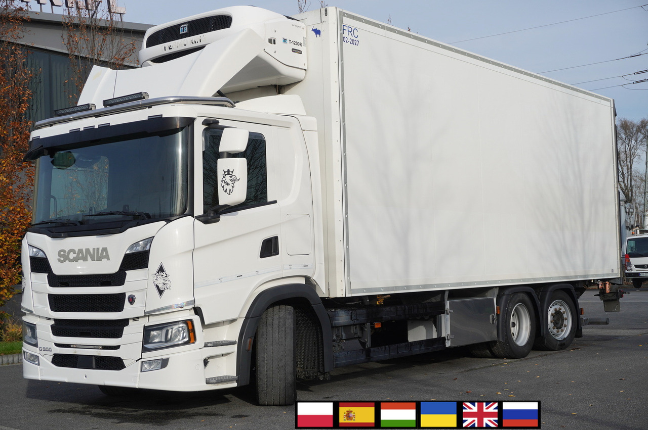 SCANIA G500 6x2 / Schmitz Refrigerator 19 EPAL Multitemperatura / Thermoking T1200R / Steering axle / 280 cm height - Φορτηγό ψυγείο: φωτογραφία 1 SCANIA G500 6x2 / Schmitz Refrigerator 19 EPAL Multitemperatura / Thermoking T1200R / Steering axle / 280 cm height - Φορτηγό ψυγείο: φωτογραφία 1