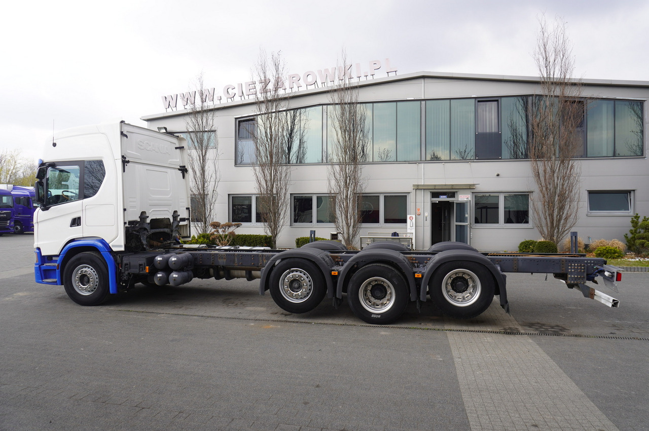SCANIA G500 8x2 / 2nd axis steered / Chassis 8.35 m / 2021 - Φορτηγό με γερανό: φωτογραφία 4 SCANIA G500 8x2 / 2nd axis steered / Chassis 8.35 m / 2021 - Φορτηγό με γερανό: φωτογραφία 4