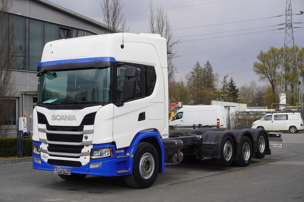 SCANIA G500 8x2 / 2nd axis steered / Chassis 8.35 m / 2021 - Φορτηγό σασί: φωτογραφία 1 SCANIA G500 8x2 / 2nd axis steered / Chassis 8.35 m / 2021 - Φορτηγό σασί: φωτογραφία 1