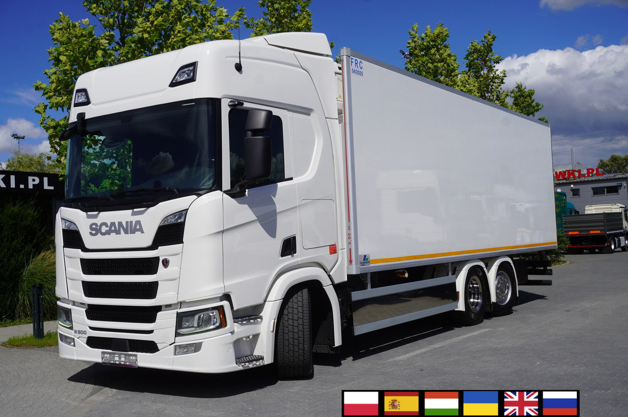 SCANIA R500 / Lecapitaine refrigerator 20 EPAL / Carrier Supra 950 / Steered 3rd axle - Φορτηγό ψυγείο: φωτογραφία 1 SCANIA R500 / Lecapitaine refrigerator 20 EPAL / Carrier Supra 950 / Steered 3rd axle - Φορτηγό ψυγείο: φωτογραφία 1