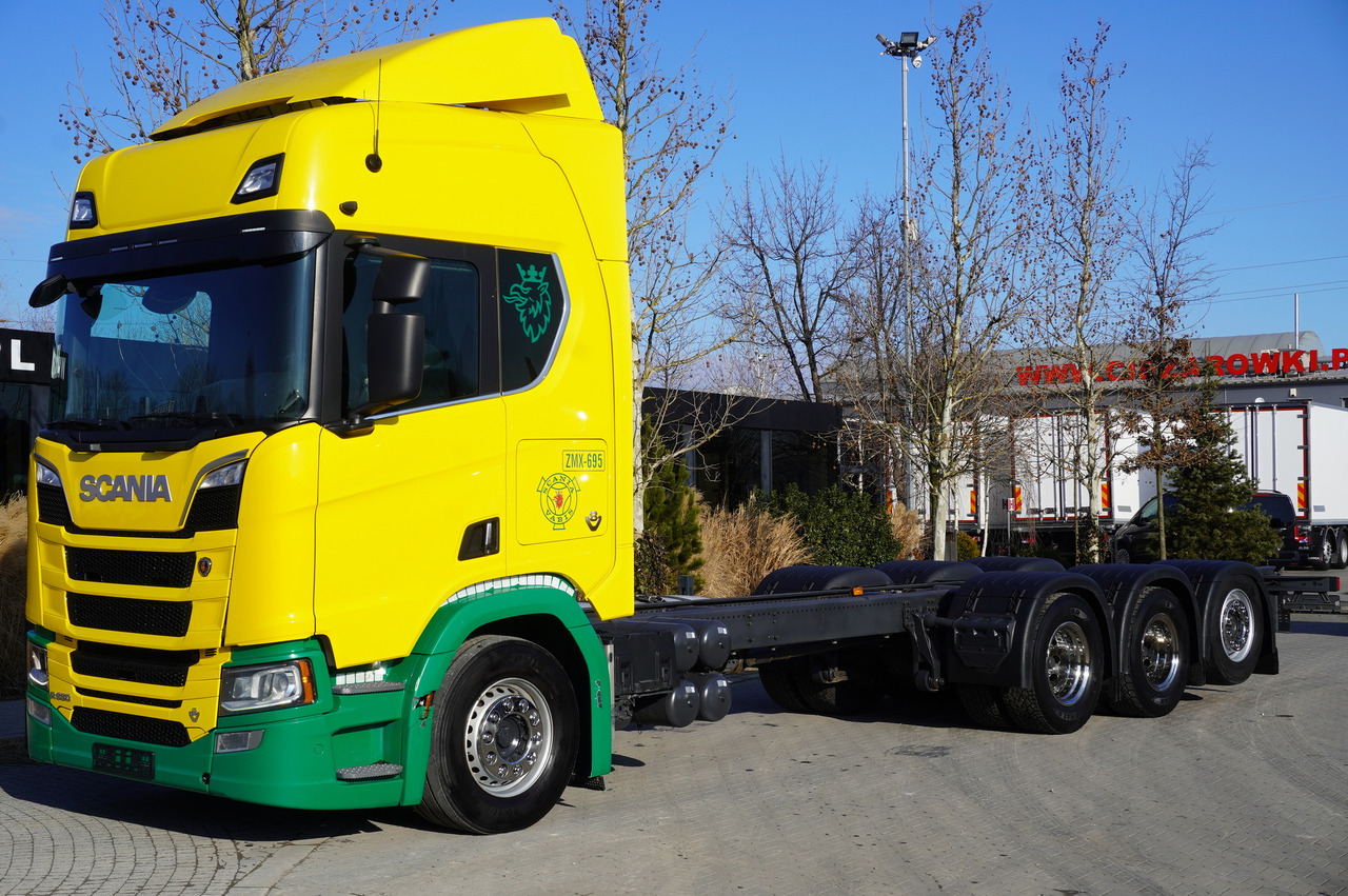 SCANIA R650 V8 8x4/4 E6 / 2020 / Frame 9.7 m! - Φορτηγό με γερανό: φωτογραφία 1 SCANIA R650 V8 8x4/4 E6 / 2020 / Frame 9.7 m! - Φορτηγό με γερανό: φωτογραφία 1