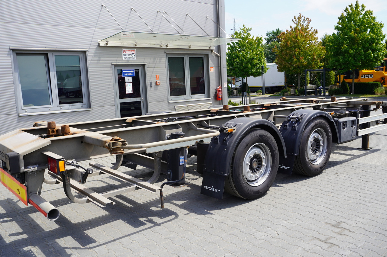 SPIER Trailer ZWL 290 BDF / 18 t - Ρυμούλκα σασί: φωτογραφία 1 SPIER Trailer ZWL 290 BDF / 18 t - Ρυμούλκα σασί: φωτογραφία 1