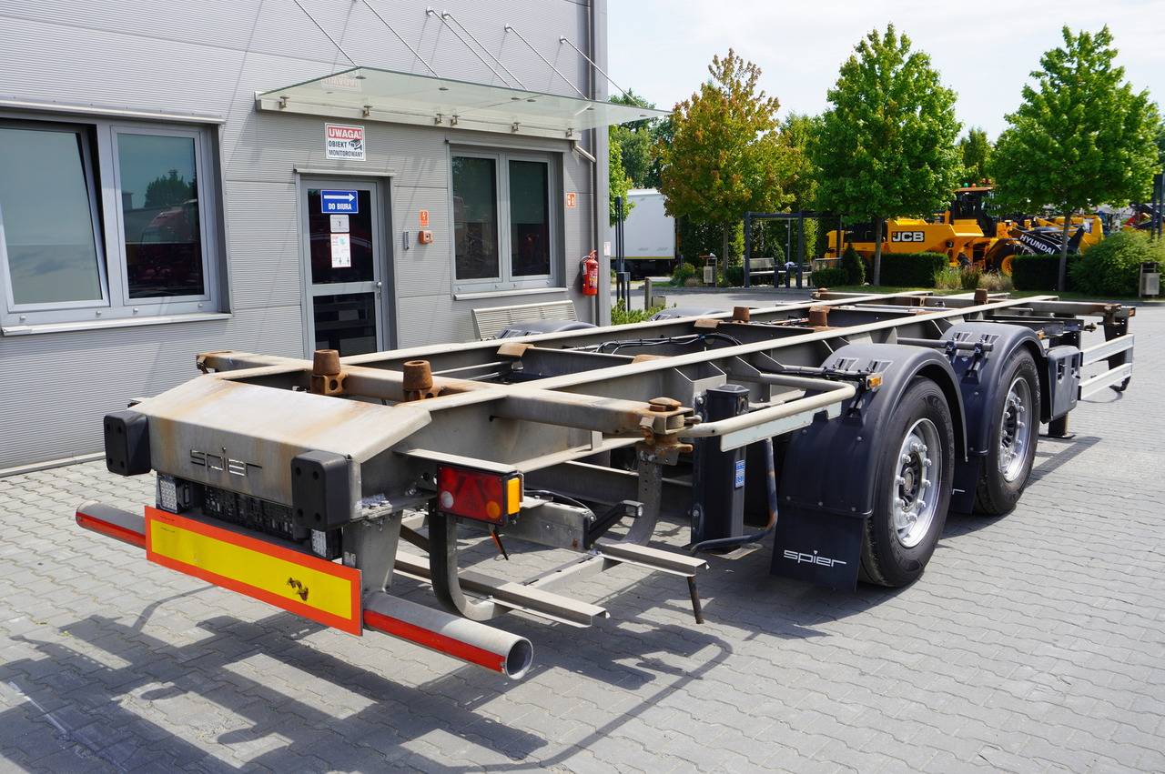SPIER Trailer ZWL 290 BDF / 18 t - Ρυμούλκα σασί: φωτογραφία 4 SPIER Trailer ZWL 290 BDF / 18 t - Ρυμούλκα σασί: φωτογραφία 4