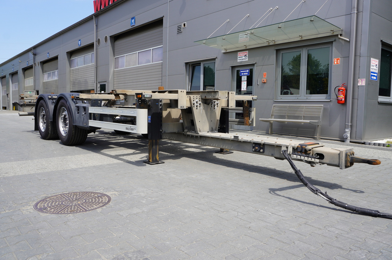 SPIER Trailer ZWL 290 BDF / 18 t - Ρυμούλκα σασί: φωτογραφία 3 SPIER Trailer ZWL 290 BDF / 18 t - Ρυμούλκα σασί: φωτογραφία 3