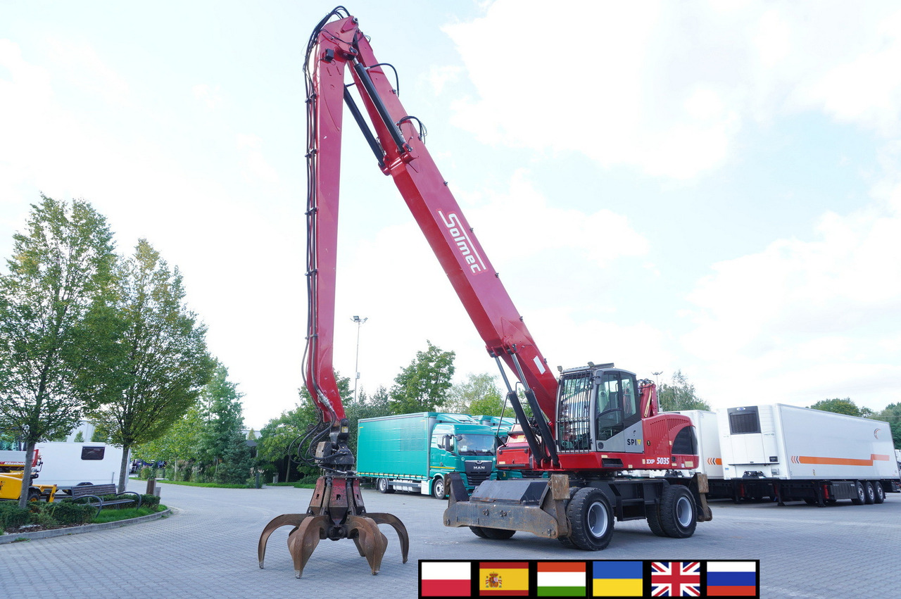 Solmec EXP 5035 / 6050 mth ! / 37t material handler - Μηχάνημα Διαχείρισης Υλικών: φωτογραφία 1 Solmec EXP 5035 / 6050 mth ! / 37t material handler - Μηχάνημα Διαχείρισης Υλικών: φωτογραφία 1