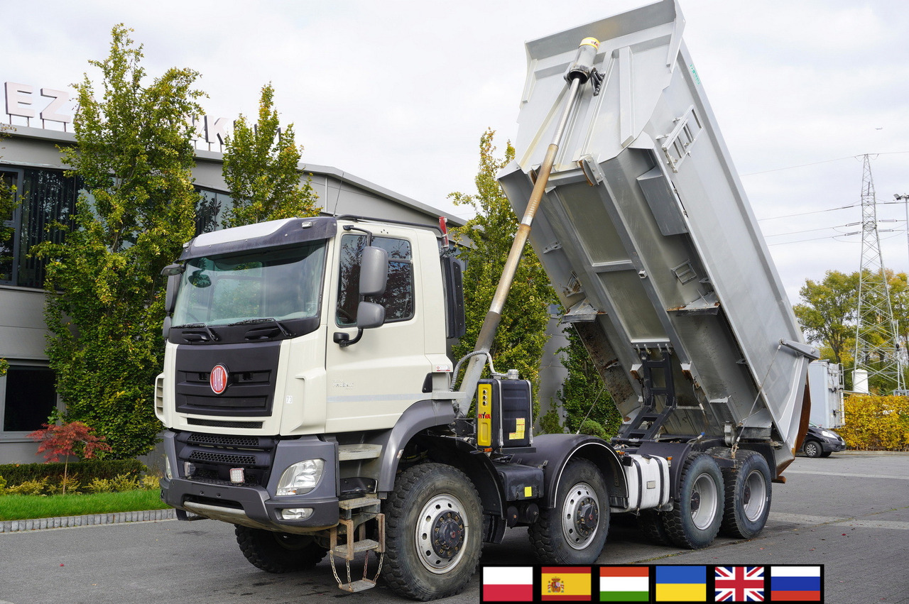 TATRA Phoenix 8x8 Twin-Steer Quad/A dump truck / 30 tho. km - Φορτηγό ανατρεπόμενο: φωτογραφία 1 TATRA Phoenix 8x8 Twin-Steer Quad/A dump truck / 30 tho. km - Φορτηγό ανατρεπόμενο: φωτογραφία 1