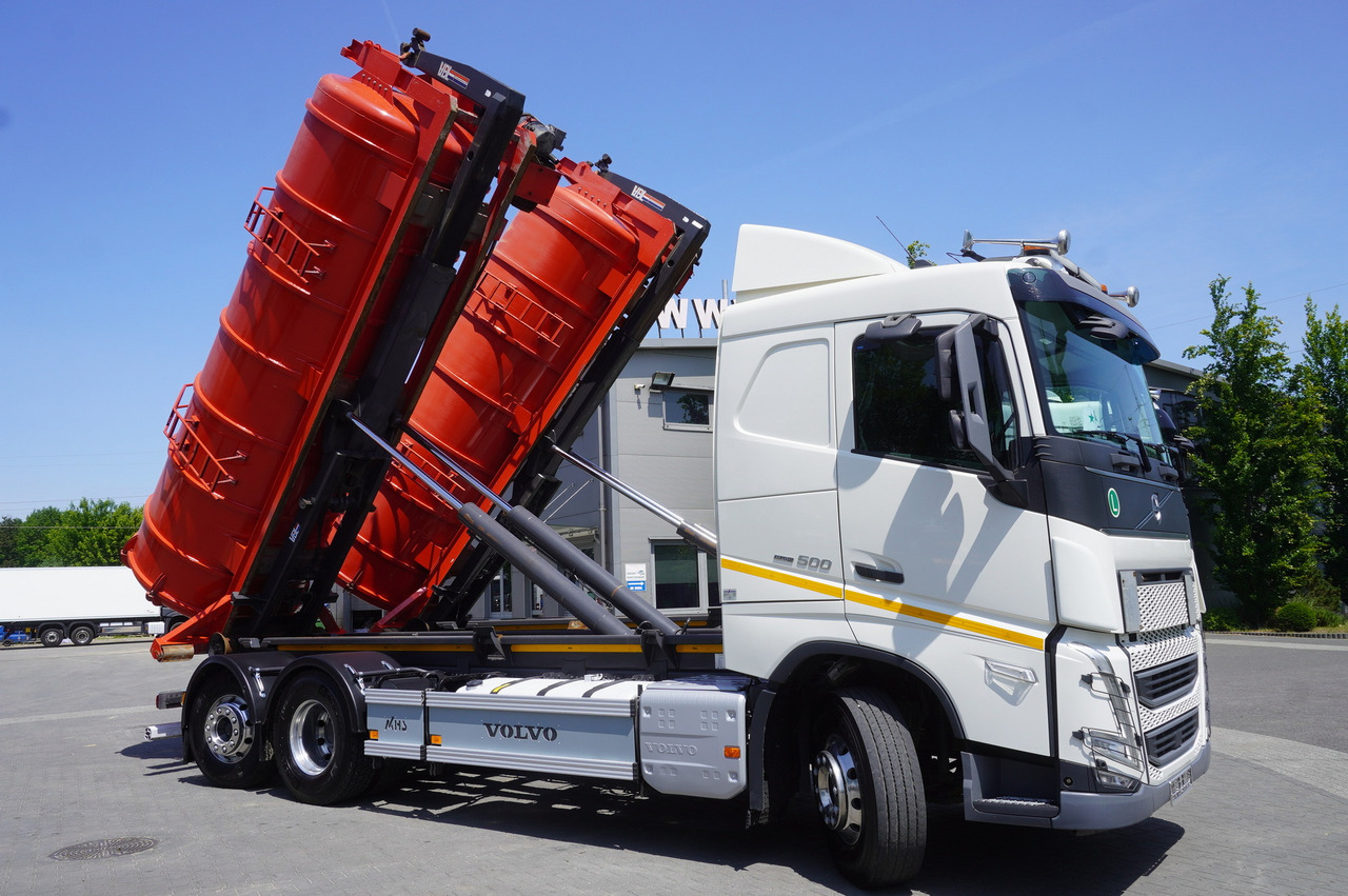 VOLVO Volvo FH 500 / Septic barrel 13000 l / Hook lift 21 t / 2022 / 3rd axle steered / 2 units - Κοπροδιανομέας υγρής κοπριάς: φωτογραφία 4 VOLVO Volvo FH 500 / Septic barrel 13000 l / Hook lift 21 t / 2022 / 3rd axle steered / 2 units - Κοπροδιανομέας υγρής κοπριάς: φωτογραφία 4