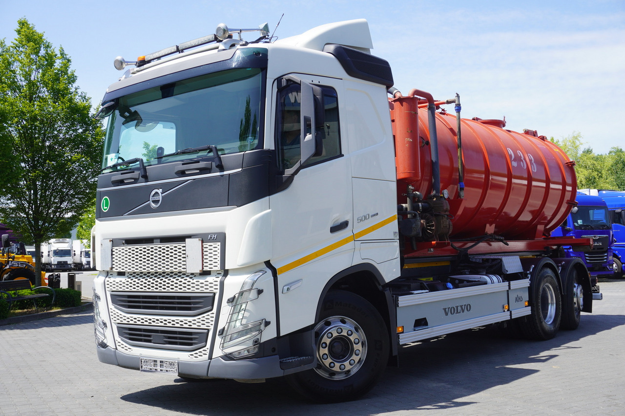 VOLVO Volvo FH 500 / Septic barrel 13000 l / Hook lift 21 t / 2022 / 3rd axle steered / 2 units - Κοπροδιανομέας υγρής κοπριάς: φωτογραφία 2 VOLVO Volvo FH 500 / Septic barrel 13000 l / Hook lift 21 t / 2022 / 3rd axle steered / 2 units - Κοπροδιανομέας υγρής κοπριάς: φωτογραφία 2