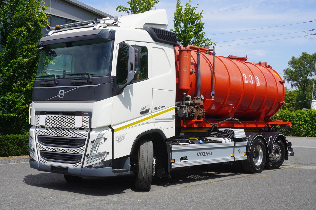VOLVO Volvo FH 500 / Septic barrel 13000 l / Hook lift 21 t / 2022 / 3rd axle steered / 2 units - Κοπροδιανομέας υγρής κοπριάς: φωτογραφία 2 VOLVO Volvo FH 500 / Septic barrel 13000 l / Hook lift 21 t / 2022 / 3rd axle steered / 2 units - Κοπροδιανομέας υγρής κοπριάς: φωτογραφία 2