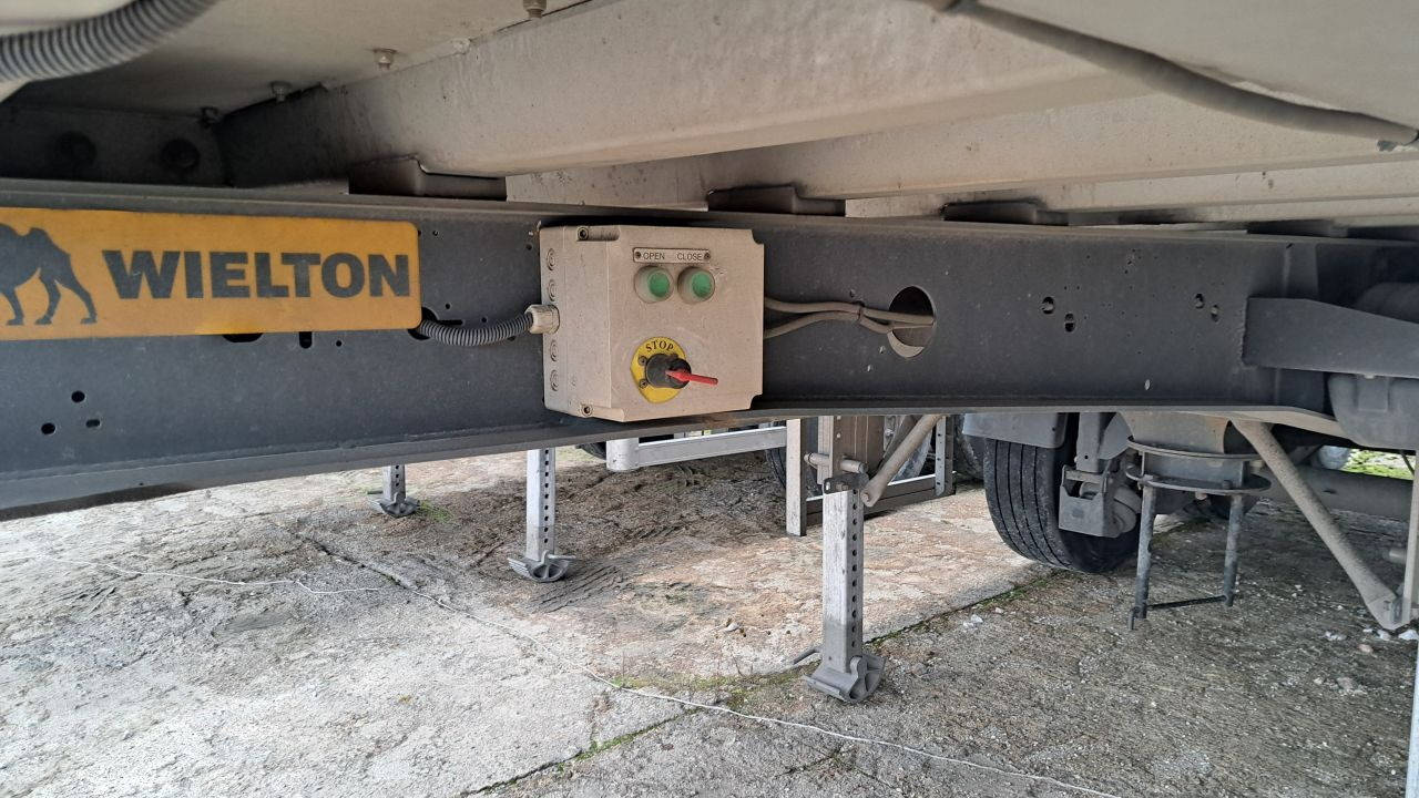Επικαθήμενο ανατρεπόμενο WIELTON NW-3 / weight 6.2 t / capacity 38m3 / Electrically folded roof / Teflon / 20 units, 2022: φωτογραφία 15