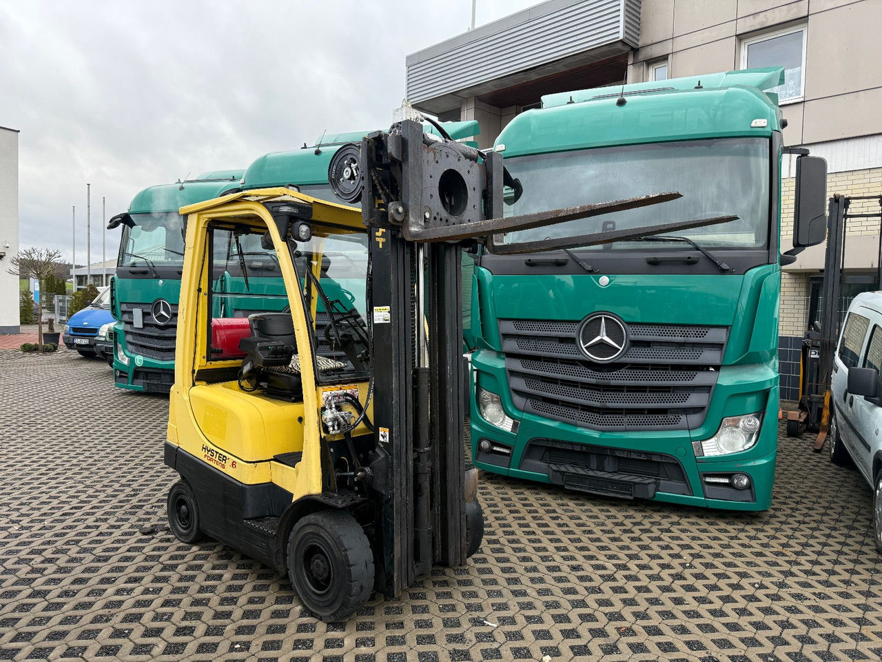 Hyster H1,6 FT drehbare Klammergabel Hyster H1,6 FT drehbare Klammergabel - Υγραεριοκίνητο περονοφόρο: φωτογραφία 4 Hyster H1,6 FT drehbare Klammergabel Hyster H1,6 FT drehbare Klammergabel - Υγραεριοκίνητο περονοφόρο: φωτογραφία 4