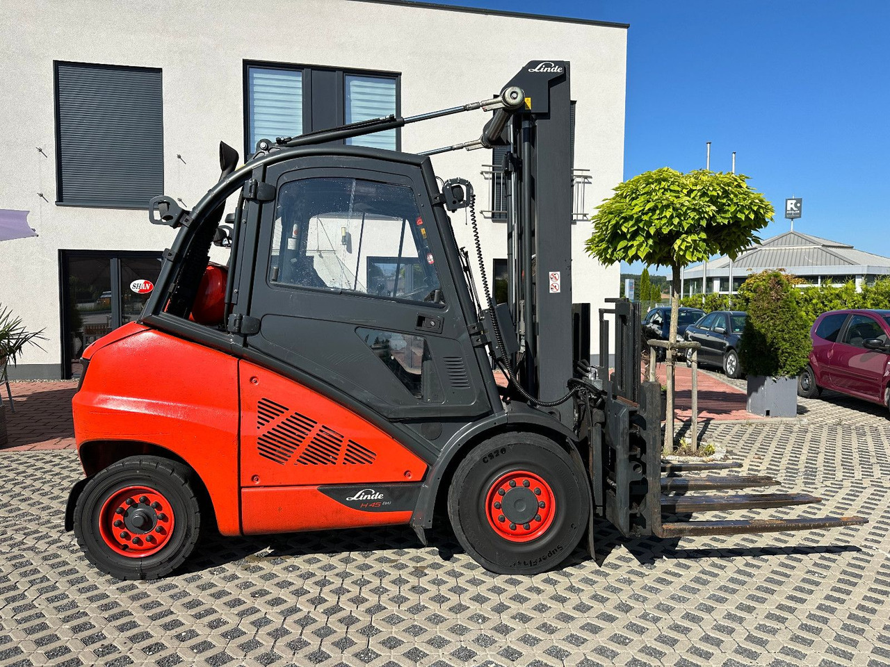 Linde H45T-02 Linde H45T-02 - Υγραεριοκίνητο περονοφόρο: φωτογραφία 1 Linde H45T-02 Linde H45T-02 - Υγραεριοκίνητο περονοφόρο: φωτογραφία 1