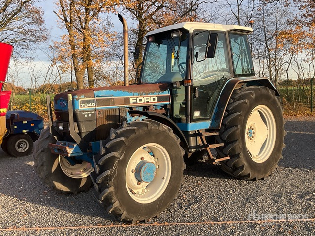 1993 Ford 7840 SLE 4WD Tractor - Τρακτέρ: φωτογραφία 1 1993 Ford 7840 SLE 4WD Tractor - Τρακτέρ: φωτογραφία 1