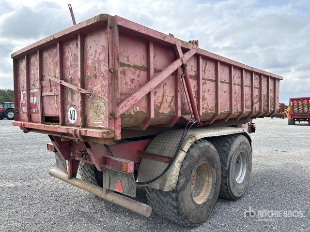 1996 Krampe TWK 18 Goliath End Dump Trailer - Επικαθήμενο ανατρεπόμενο: φωτογραφία 4 1996 Krampe TWK 18 Goliath End Dump Trailer - Επικαθήμενο ανατρεπόμενο: φωτογραφία 4