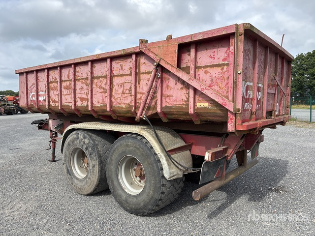 1996 Krampe TWK 18 Goliath End Dump Trailer - Επικαθήμενο ανατρεπόμενο: φωτογραφία 3 1996 Krampe TWK 18 Goliath End Dump Trailer - Επικαθήμενο ανατρεπόμενο: φωτογραφία 3