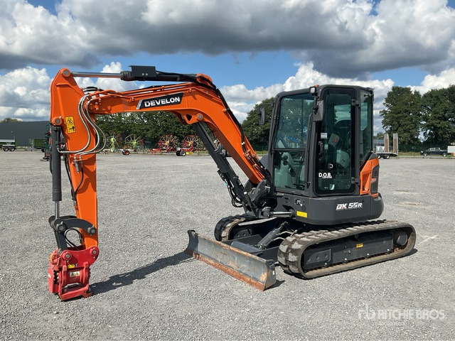 2023 Develon DX55R-7 Mini Excavator: <6.6t - Μίνι εκσκαφέας: φωτογραφία 1 2023 Develon DX55R-7 Mini Excavator: <6.6t - Μίνι εκσκαφέας: φωτογραφία 1
