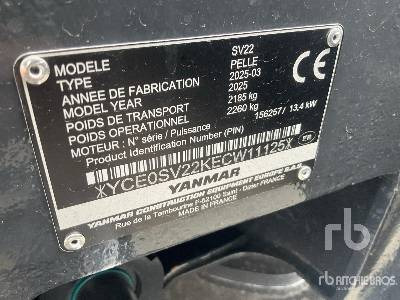 YANMAR SV22 (Unused) - Μίνι εκσκαφέας: φωτογραφία 5 YANMAR SV22 (Unused) - Μίνι εκσκαφέας: φωτογραφία 5