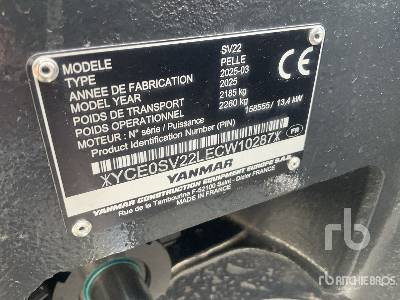 YANMAR SV22 (Unused) - Μίνι εκσκαφέας: φωτογραφία 5 YANMAR SV22 (Unused) - Μίνι εκσκαφέας: φωτογραφία 5
