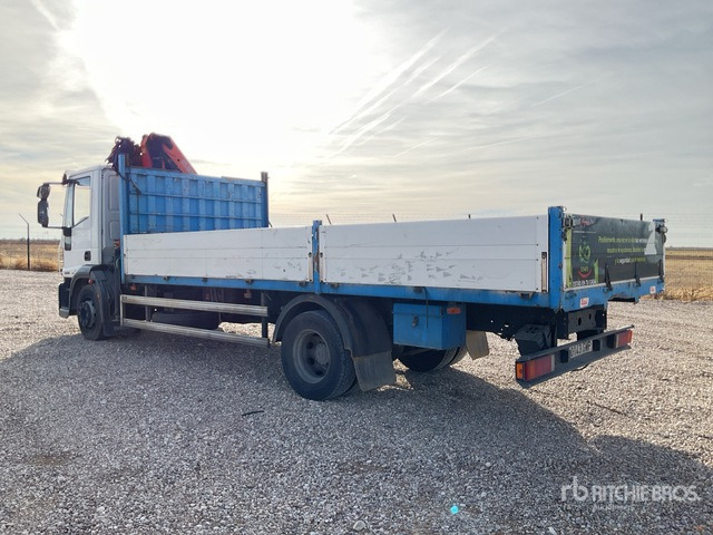 2008 Iveco Eurocargo 120E22 2005 Palfinger PK7501 Articulat ... Flatbed Truck with Crane - Φορτηγό με ανοιχτή καρότσα, Φορτηγό με γερανό: φωτογραφία 3 2008 Iveco Eurocargo 120E22 2005 Palfinger PK7501 Articulat ... Flatbed Truck with Crane - Φορτηγό με ανοιχτή καρότσα, Φορτηγό με γερανό: φωτογραφία 3