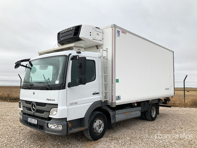 2012 Mercedes-Benz Atego 1018 4x2 Refrigerated Truck - Φορτηγό ψυγείο: φωτογραφία 1 2012 Mercedes-Benz Atego 1018 4x2 Refrigerated Truck - Φορτηγό ψυγείο: φωτογραφία 1